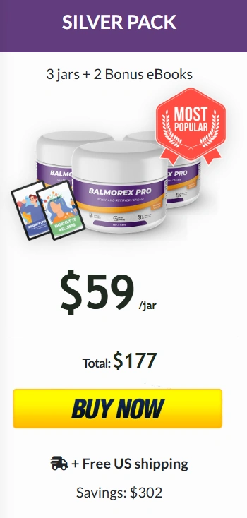 Balmorex 3 jars discounted pricing