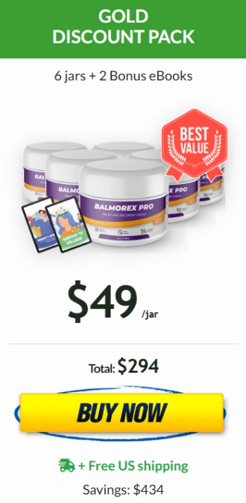 Balmorex 6 jars best value pricing
